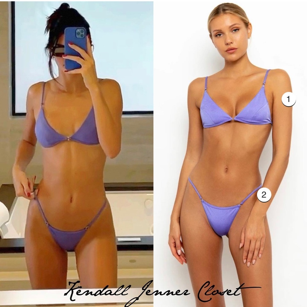 [SOLD OFF POSHMARK] Sommer Swim - Uma Provenza Bralette Bikini top and bottom